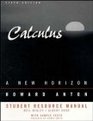 Calculus A New Horizon  Student Resource Manual