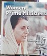 Women Prime Ministers