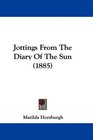 Jottings From The Diary Of The Sun