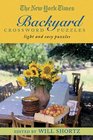 The New York Times Backyard Crossword Puzzles Light and Easy Puzzles