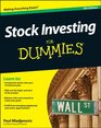 Stock Investing For Dummies (For Dummies (Business & Personal Finance))