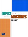 Office Machines With Excel Applications Sixth Edition