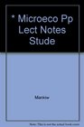 Microeco Pp Lect Notes Stude