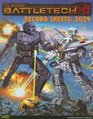 CBT Record Sheets 3039 (Battletech)