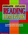 Scholastic Explains Reading Homework