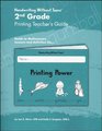 2nd Grade Printing Teachers Guide (Handwriting without Tears)