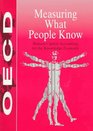 Measuring What People Know Human Capital Accounting for the Knowledge Economy