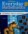 California Everyday Mathematics Student Math Journal Grade 2