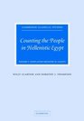 Counting the People in Hellenistic Egypt Volume 1 Population Registers