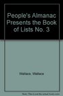 BOOK OF LISTS 3 THE