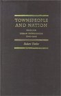 Townspeople and Nation English Urban Experiences 15401640