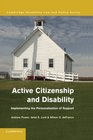 Active Citizenship and Disability Implementing the Personalisation of Support