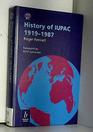 History of Iupac 19191987