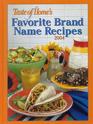 Taste of Home's Favorite Brand Name Recipes 2004