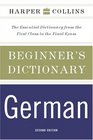 HarperCollins Beginner's German Dictionary 2nd Edition