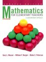 Mathematics for Elementary Teachers A Contemporary Approach 5th Edition Update