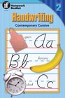Handwriting Homework Booklet Contemporary Cursive