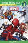 World of Reading Marvel 3in1 ListenAlong ReaderWorld of Reading Level 1 3 Tales of Adventure with CD