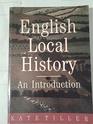 English Local History An Introduction