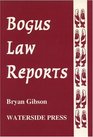 Bogus Law Reports