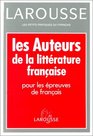 Auteurs de La Litterature Francaise Les