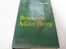 Browning's Major Poetry