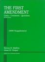 1999 Supplement to the First Amendment Cases CommentsQuestions