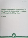 Chemical and physical properties of the Danforth  Elliottsville  Peacham and Penquissoil map units in Maine