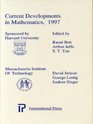 Current Developments in Mathematics 1997