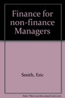 Finance for nonfinance Managers