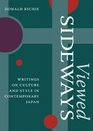 Viewed Sideways Writings on Culture and Style in Contemporary Japan