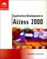 Applications Development in Microsoft Access 2000