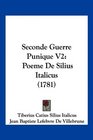Seconde Guerre Punique V2 Poeme De Silius Italicus