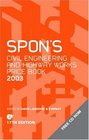 Spon's Civil and Highway Works Price Book 2003