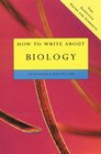 Ecologythe Experimental Analysis of Distribution and Abundance Handson Field Package with How to Write About Biology The Experimental Analysis of Distribution  Package with How to Write About Biology