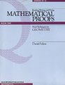 Reading Writing and Doing Mathematical Proofs Proof Techniques for Geometry Book One