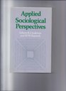 Applied Sociological Perspectives