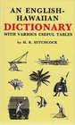 An EnglishHawaiian Dictionary With Various Useful Tables