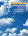 Theory and Practice of Counseling and Psychotherapy