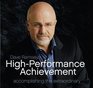 HighPerformance Achievement Accomplishing the Extraordinary