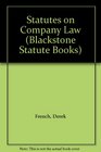 Blackstone's Statutes on Company Law 2001/2002