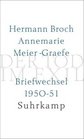 Der Tod im Exil Hermann Broch Annemarie MeierGraefe Briefwechsel 1950/51