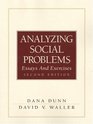 Analyzing Social Problems Essays and Exercises