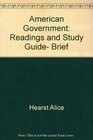 Readings and Study Guide for American Government Brief Second Edition