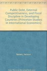 Public Debt External Competitiveness and Fiscal Discipline in Developing Countries