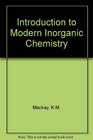 Introduction to Modern Inorganic Chemistry