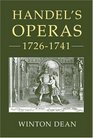 Handel's Operas 17261741