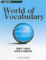 World of Vocabulary Blue  Reading Level 7