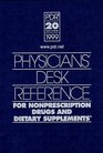Physicians' Desk Reference for Nonprescription Drugs and Dietary Supplements 1999  for Nonprescription Drugs and Dietary Supplements
