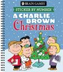Brain Games  Sticker by Number A Charlie Brown Christmas